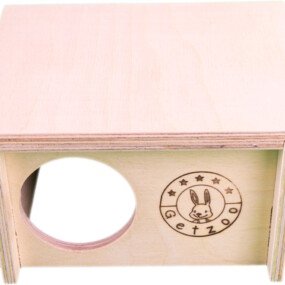 Das Foto zeigt ein Getzoo Holzhaus