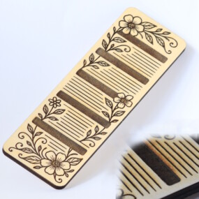 Das Foto zeigt die Hamsterleiter "Blümchenpfad"