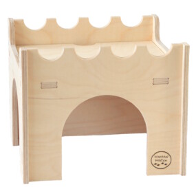 Das Foto zeigt das Wachtel Legenest Turm Federflausch