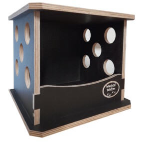 Das Foto zeigt das Legenest für Wachteln "Harmonie"