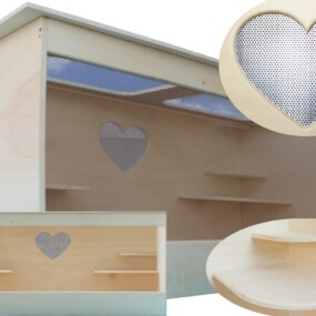 Das Foto zeigt das Nagarium von Hamsterwelten