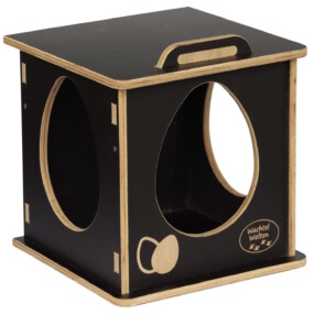 Das Foto zeigt ein Wachtelnest