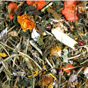 Das Foto zeigt Wiesenkräuter lose