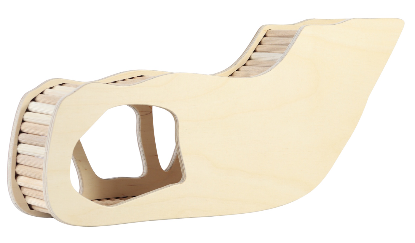 Das Foto zeigt die Rückseite der Hamster Watchbox