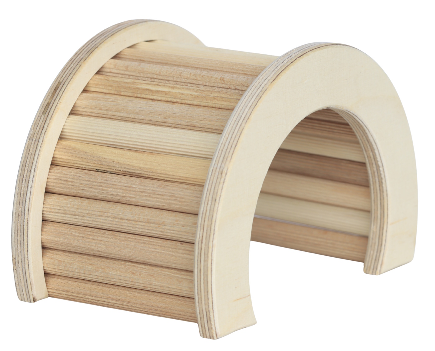 Dübelversteck und Leiter für Hamster - "Kletterbogen - Wuselbrücke" – Bild 3