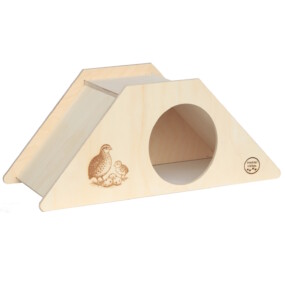 Das Foto zeigt das Wachtelhaus "Smartlife"