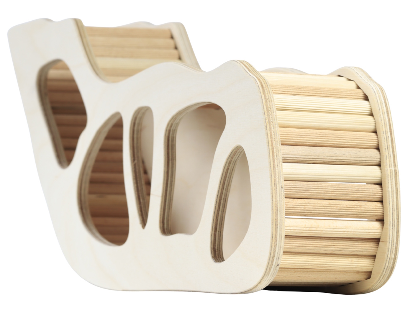 Das Foto zeigt eine Hamsterwatchbox von schräg hinten