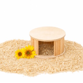 Das Foto zeigt das Dübelversteck Traumhöhle für Hamster