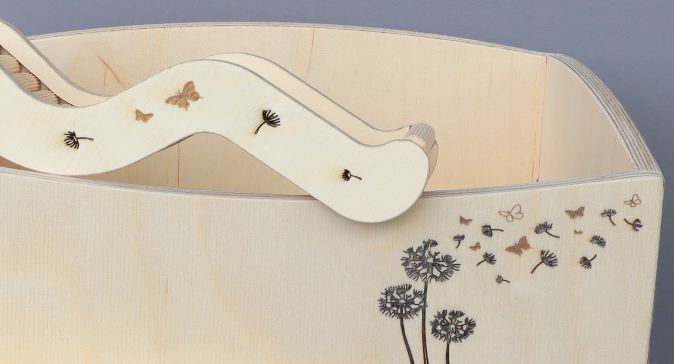 Das Foto zeigt das Sandbad und die Hamsterleiter vom Set Pusteblume in Nahaufnahme