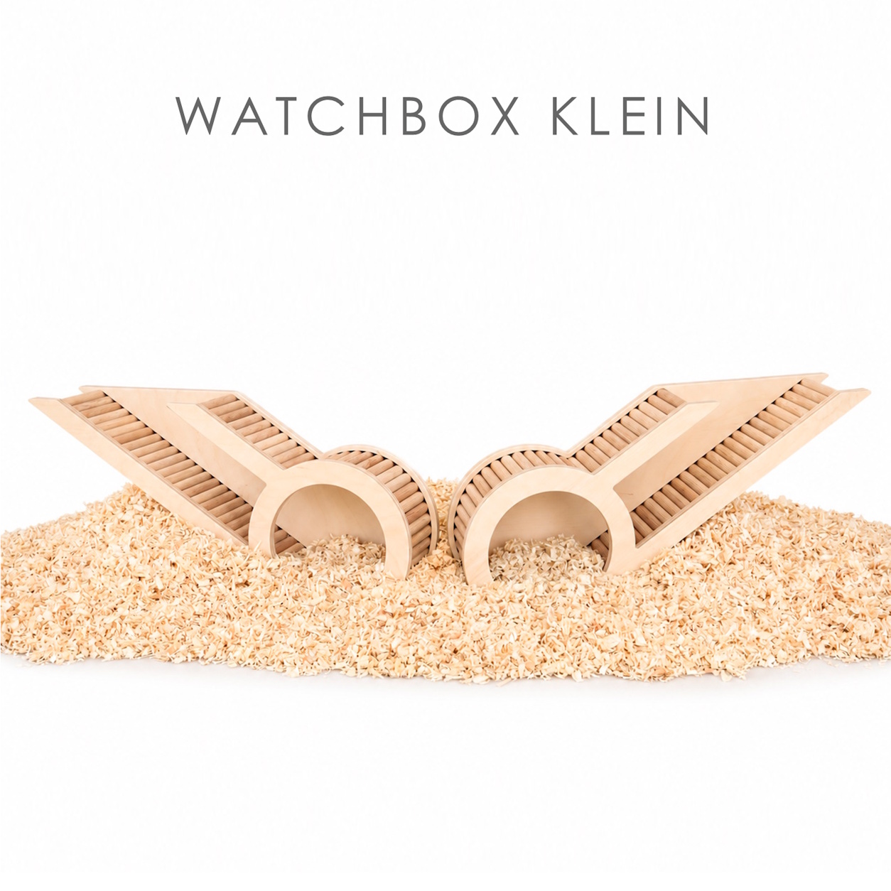 Das Foto zeigt zwei kleine Watchboxen für Hamster
